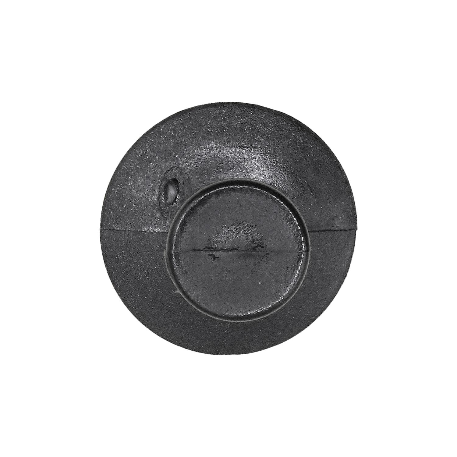 Auveco # 21990 Push-Type Retainer; Head Dia.: 15mm, Stem Length: 8mm, Fits Into 7mm Hole, Black Nylon. Qty 15.