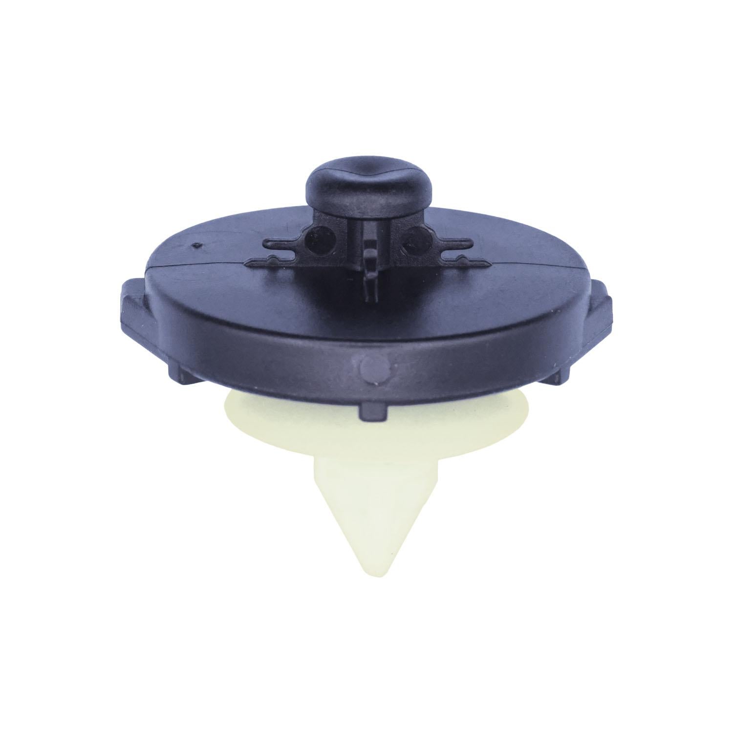 Auveco # 21997 Retainer With Sealer Black And White Nylon. Qty 10.