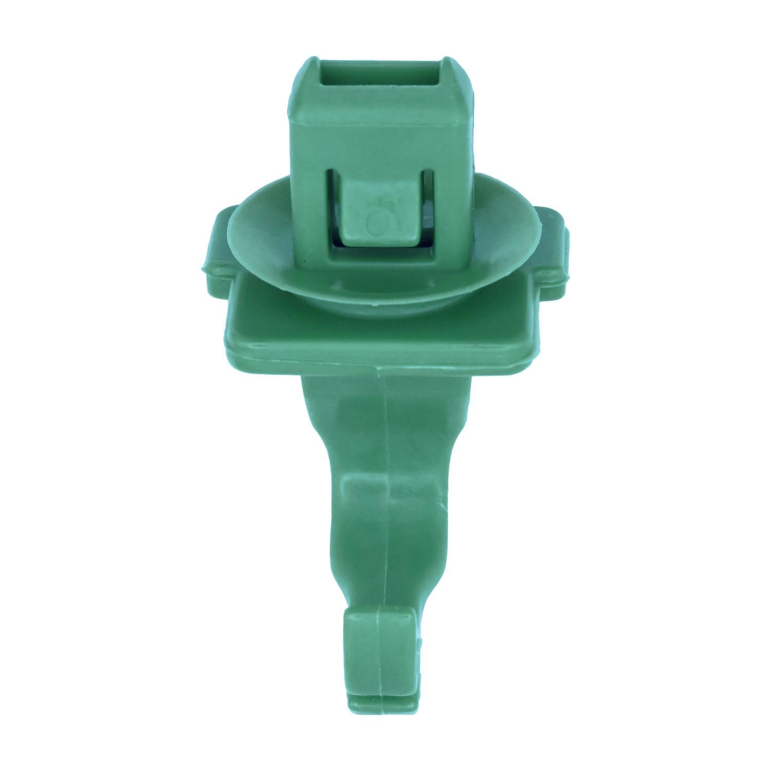 Auveco # 22032 Nissan Molding Clip, Green Nylon. Qty 10.