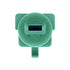 Auveco # 22032 Nissan Molding Clip, Green Nylon. Qty 10.