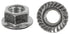 Auveco No. 22045 Metric Spin Lock Nut With Serrations, Quantity - 25