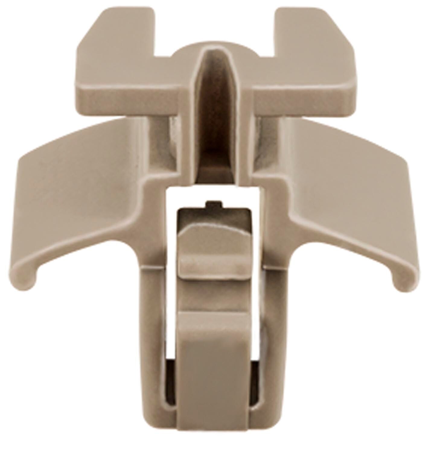 Auveco # 22050 Subaru Molding Clip, Gray Nylon, 11 X 15mm Top Hd., 13mm Length. Qty 25.