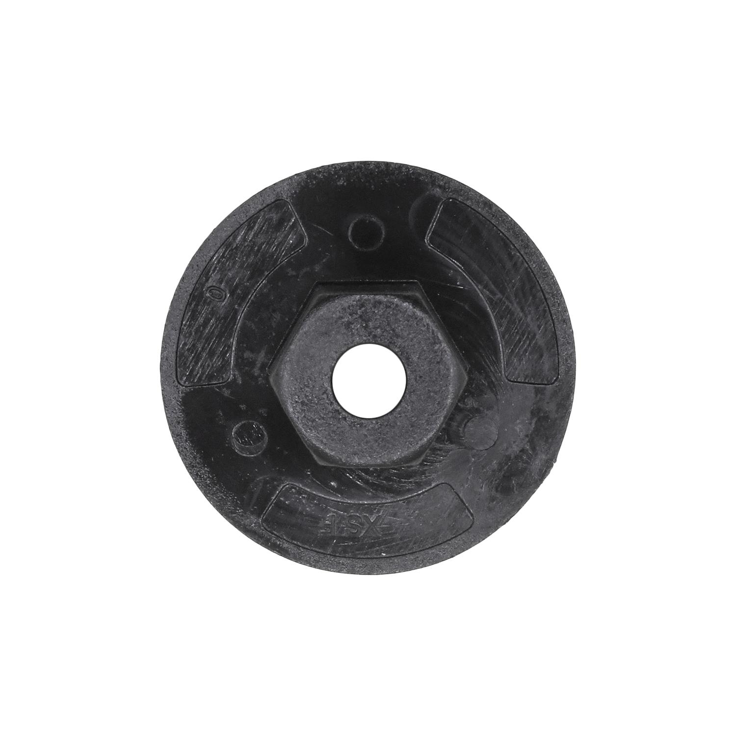 Auveco # 22087 BMW Hex Flange Nut, Black Nylon. Qty 25.