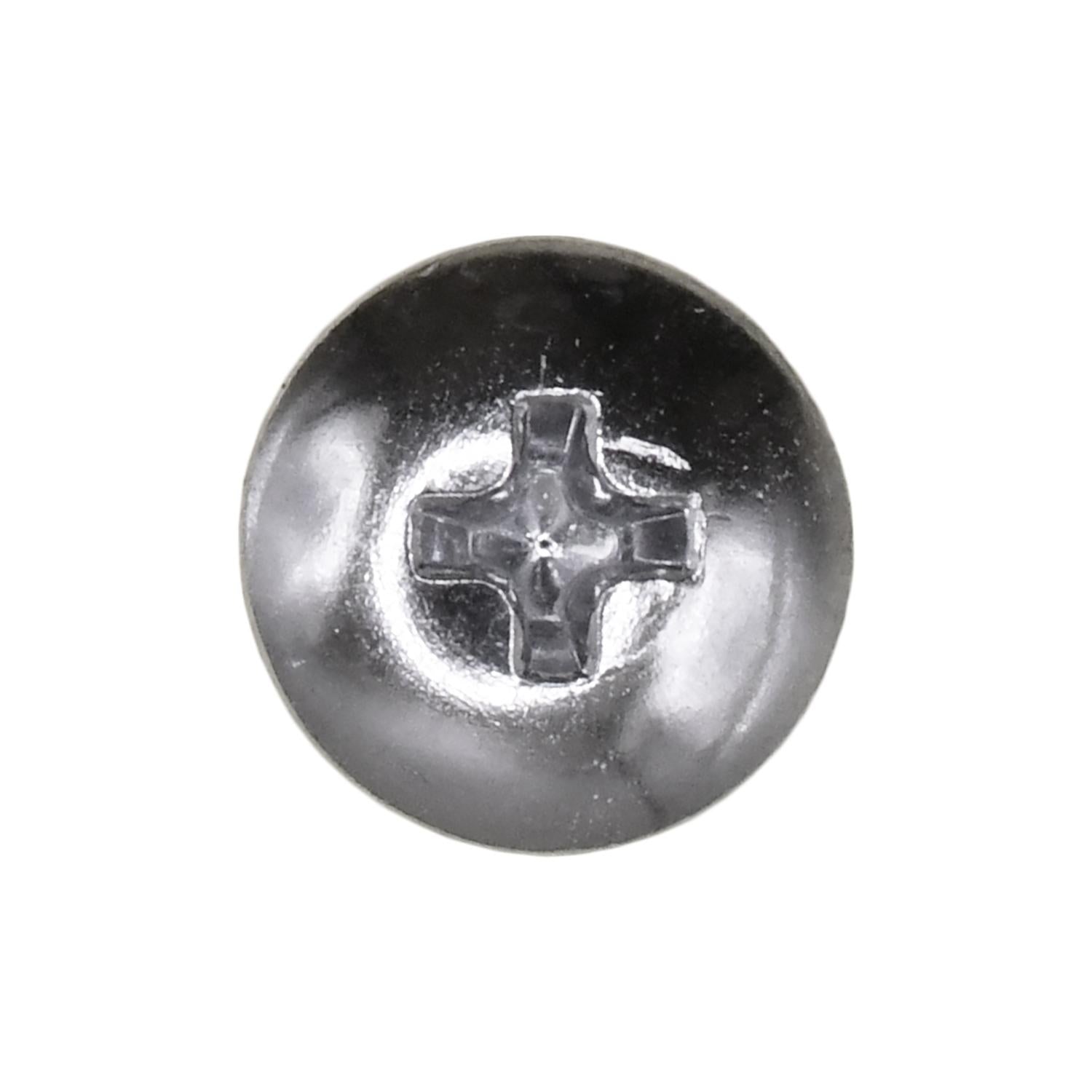 Auveco No. 2209 Phillips Truss Head Machine Screw 8-32 X 5/16" Chrome, Quantity - 100