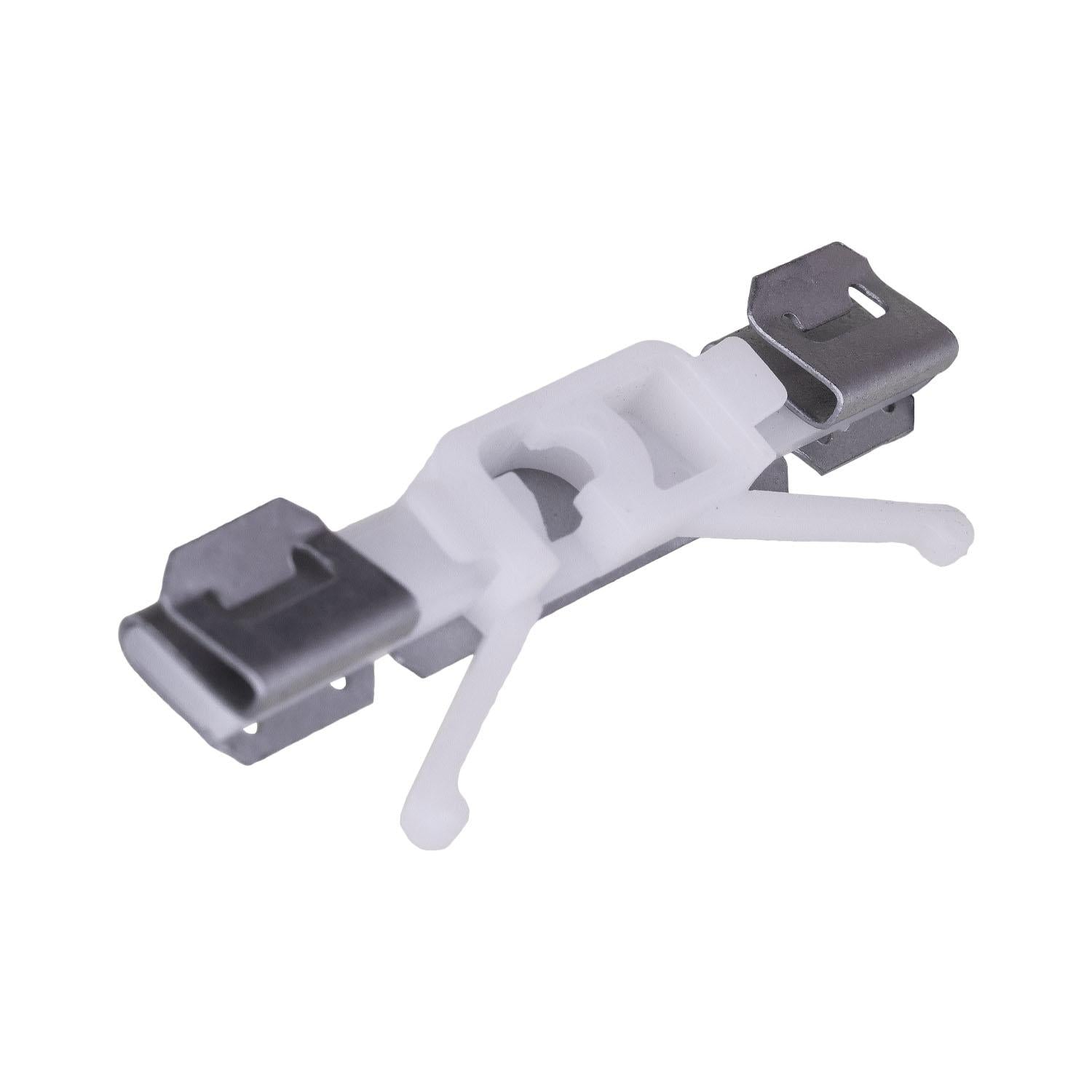 Auveco # 22137 Car Make_Volvo Windshield Molding Clip, Metal And White Nylon. Qty 10.