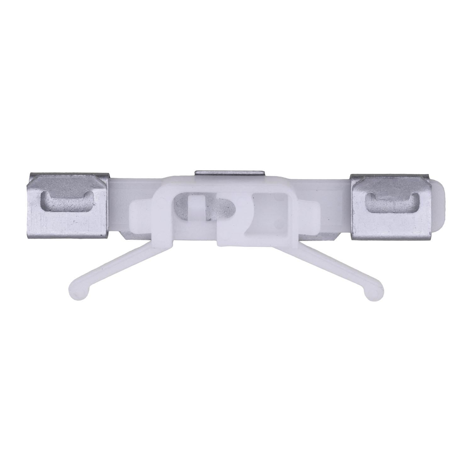 Auveco # 22137 Car Make_Volvo Windshield Molding Clip, Metal And White Nylon. Qty 10.