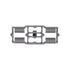 Auveco # 22140 BMW Molding Clip, Gray Nylon. Qty 25.