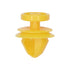 Auveco # 22157 Jaguar Retainer, Yellow Nylon. Qty 15.