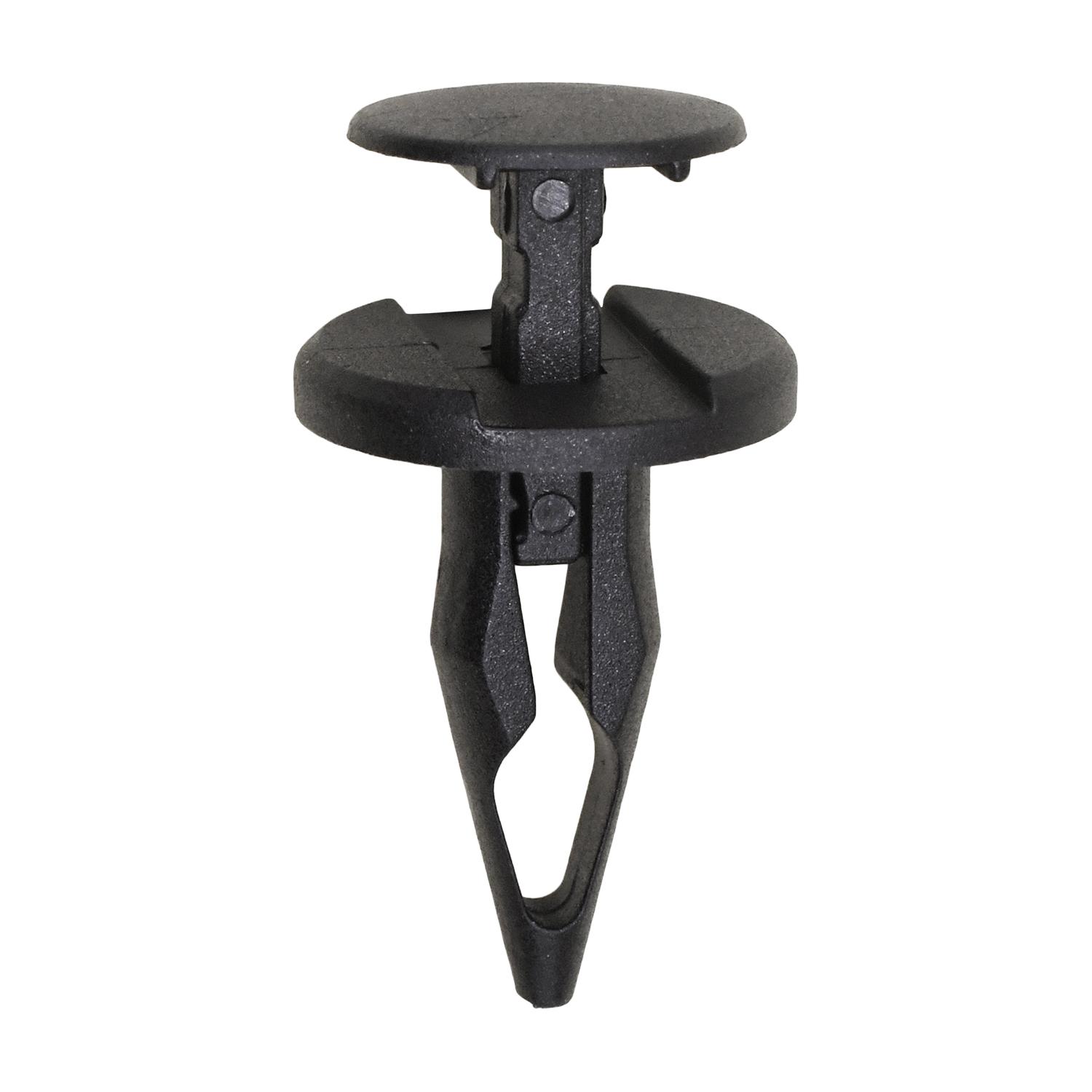 Auveco # 22219 GM Push-Type Retainer, Black Nylon. Qty 25.