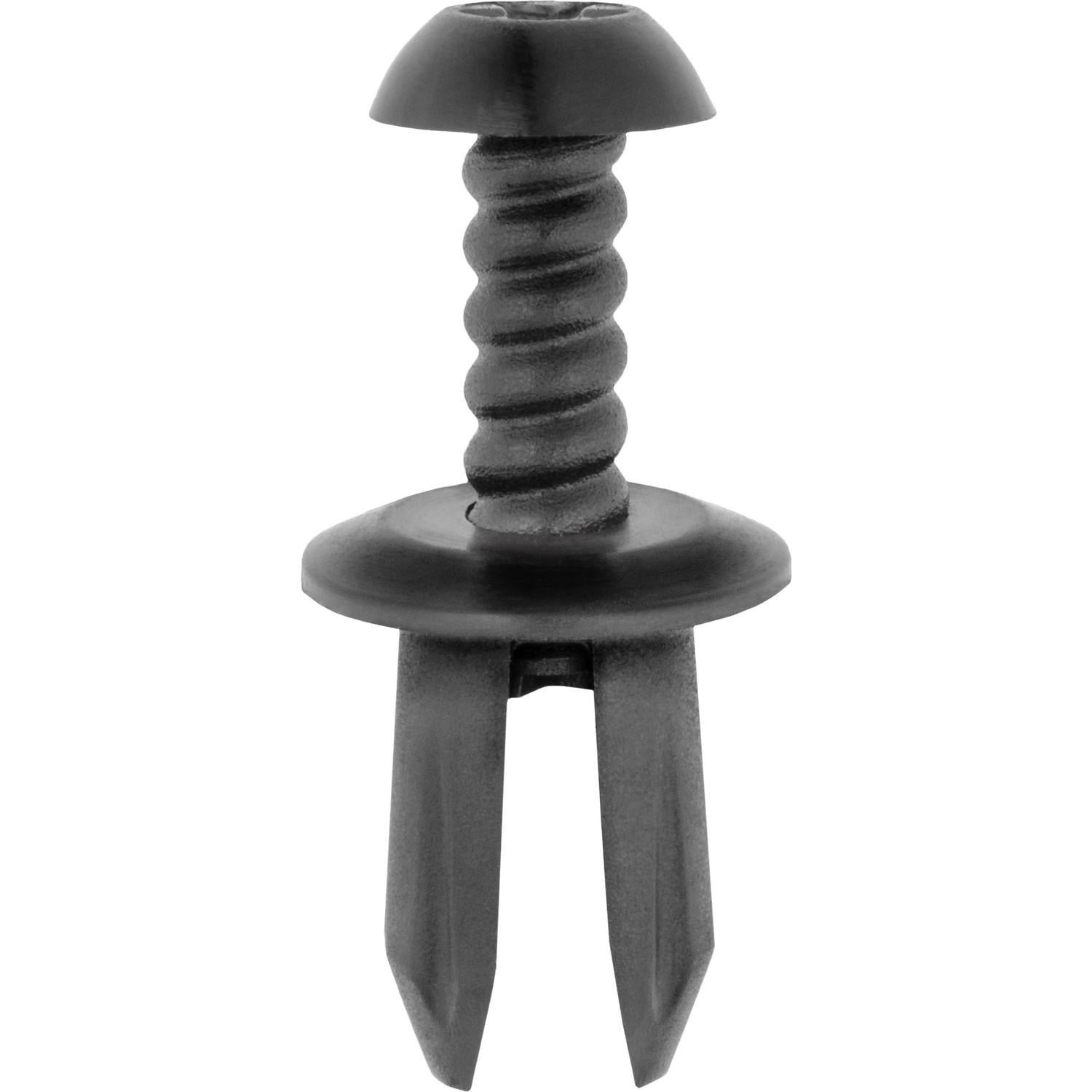 Auveco # 22303 Upper Cover & Spoiler Push-Type Retainer. Qty 15