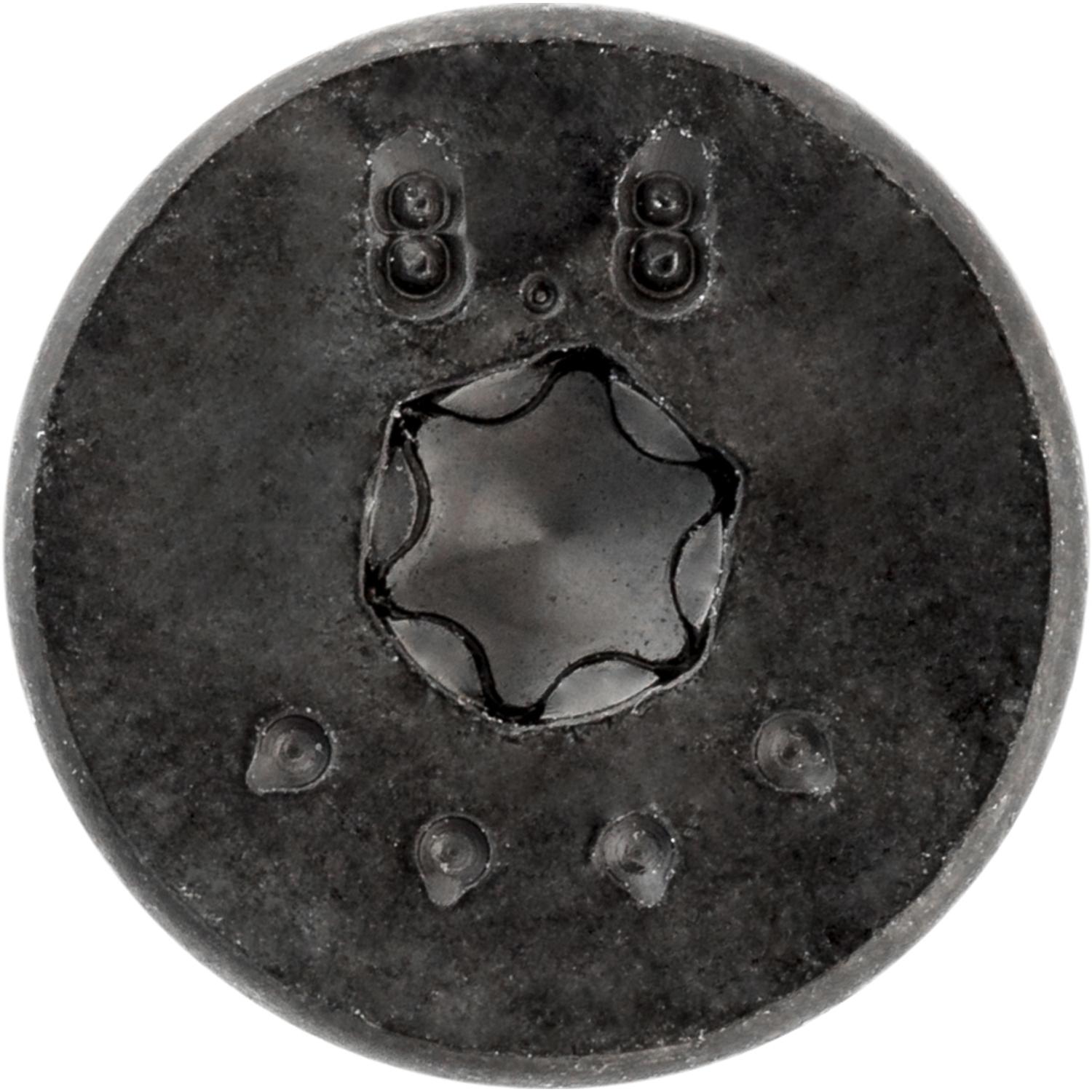 Auveco No. 22428 Ford Torx Pan Head Body Bolt With Dog Point, Quantity - 15