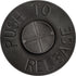 Auveco No. 22532 Ford Push-Type Retainer, Quantity - 15