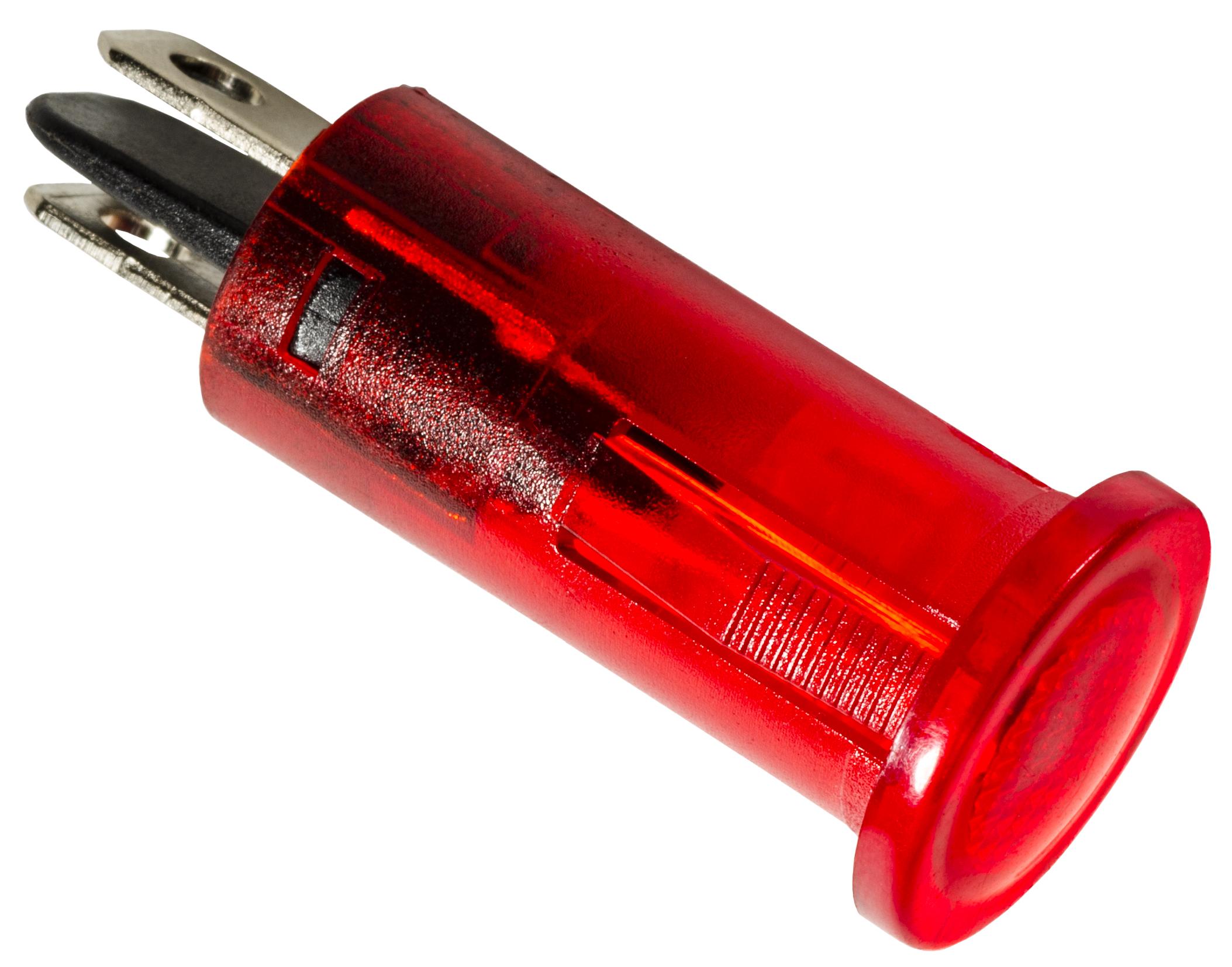 Auveco No. 22603 LED Indicator Light With Red Lens, Quantity - 1