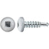 Auveco Item 22662 #6 X 1/2" Square Pan Self-Drilling Tek Zinc White Painted Head. Quantity 100