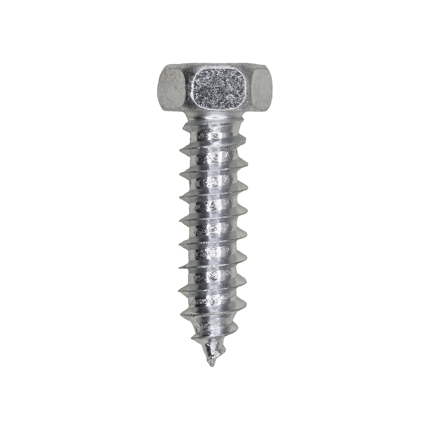 Auveco No. 2269 #5/16" X 1-1/4" Indented Hex Head Tapping Screw 1/2" Hex Zinc, Quantity - 100