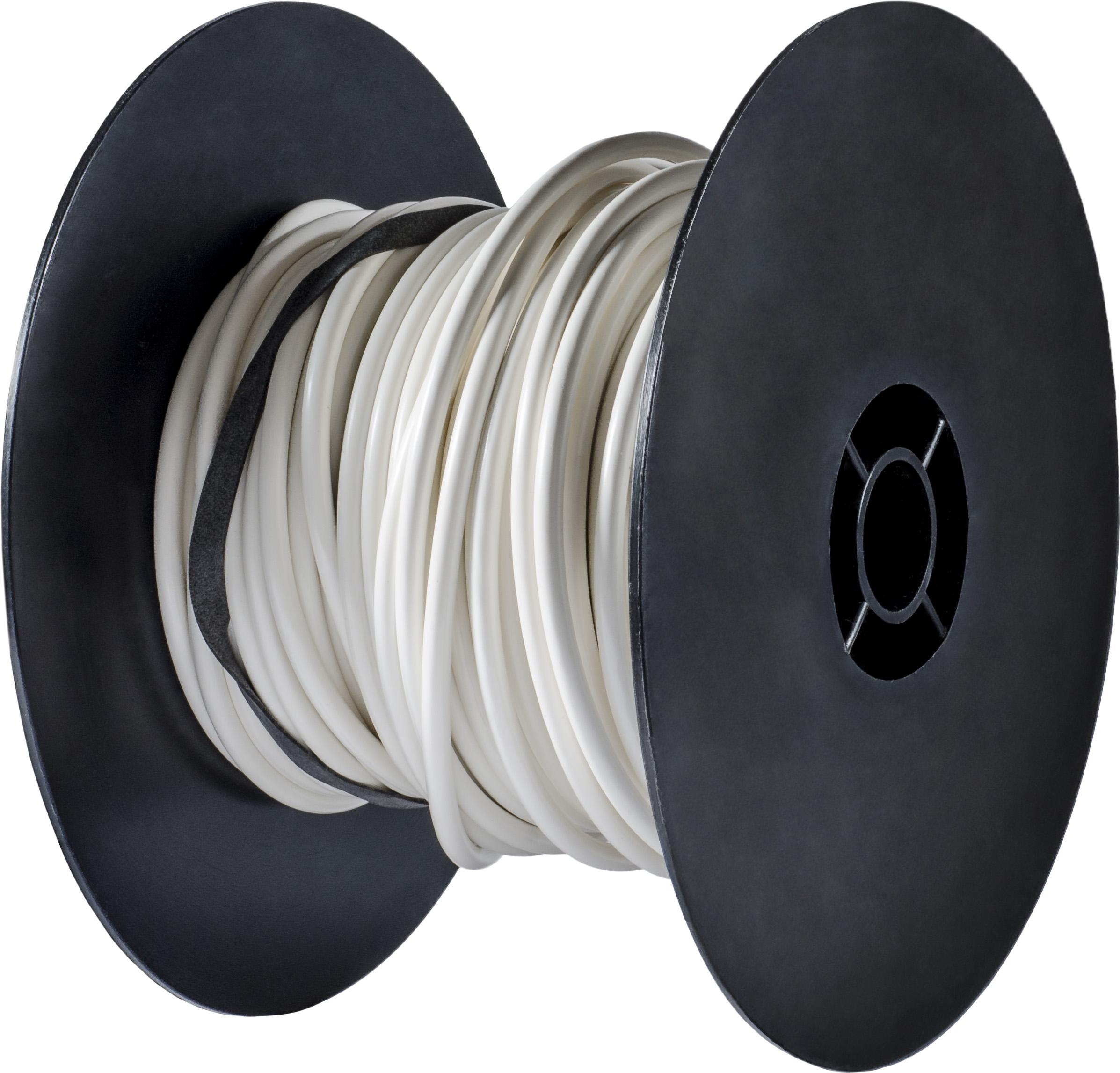 Auveco # 22727 Primary Wire 10 Gauge White. Qty 1.