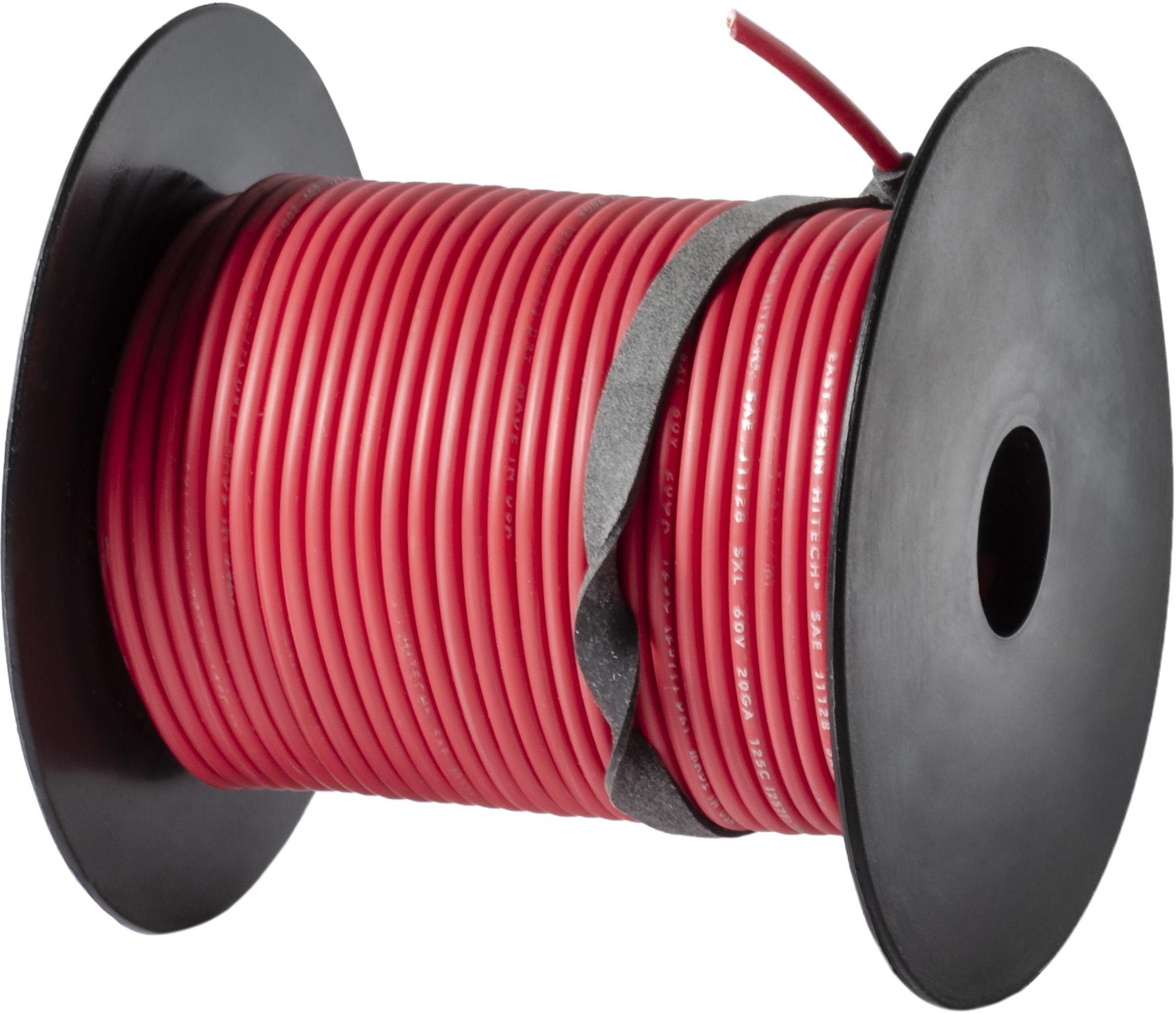 Auveco # 22742 Primary SXL Wire 16 Gauge Red. Qty 1.