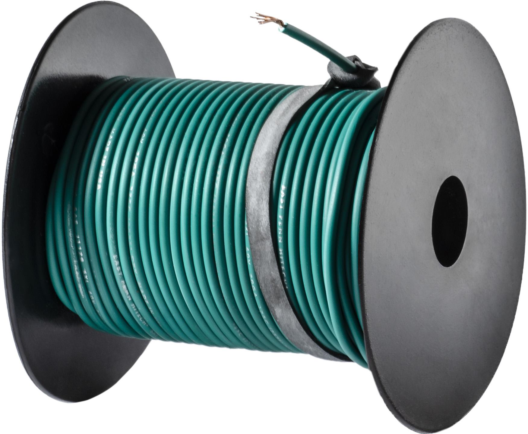 Auveco Item 22753 Primary SXL Wire 10 Gauge Green. Quantity 1