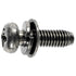 Auveco Item 22756 Thread Cutting Screw W/ Lock & Flat Sems M6-1.0 X 19mm. Quantity 50