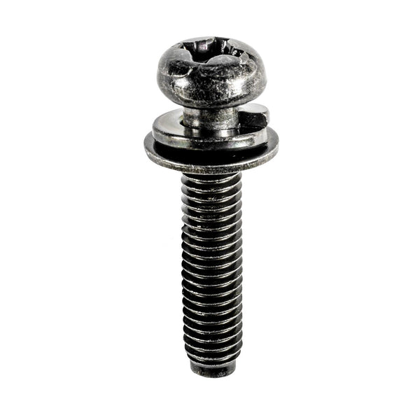 Auveco Item 22757 Phillips Round Head License Plate Screw M6-1.0 X 29mm. Quantity 25