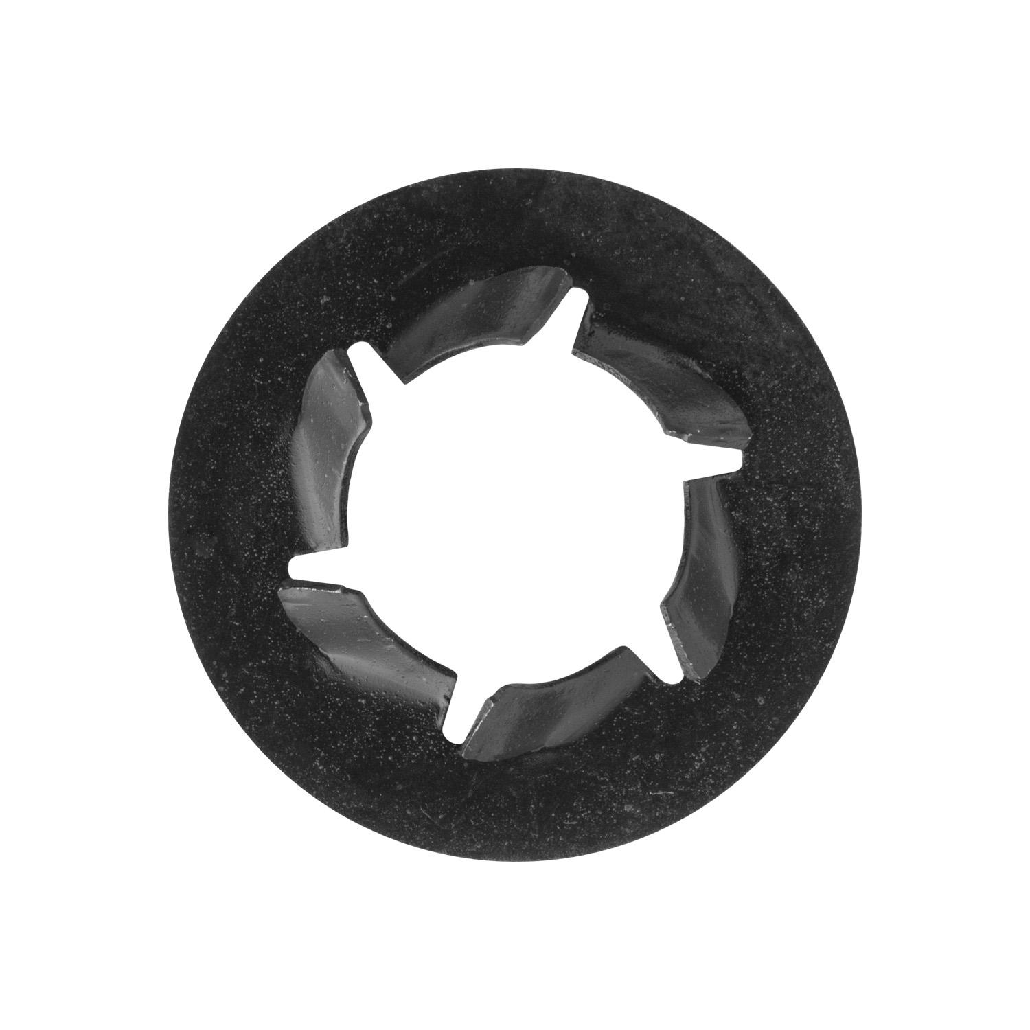 Auveco Item 22802 Pushnut Bolt Retainer 7/16 Bolt 27/32 Od Black Phos. Quantity 100
