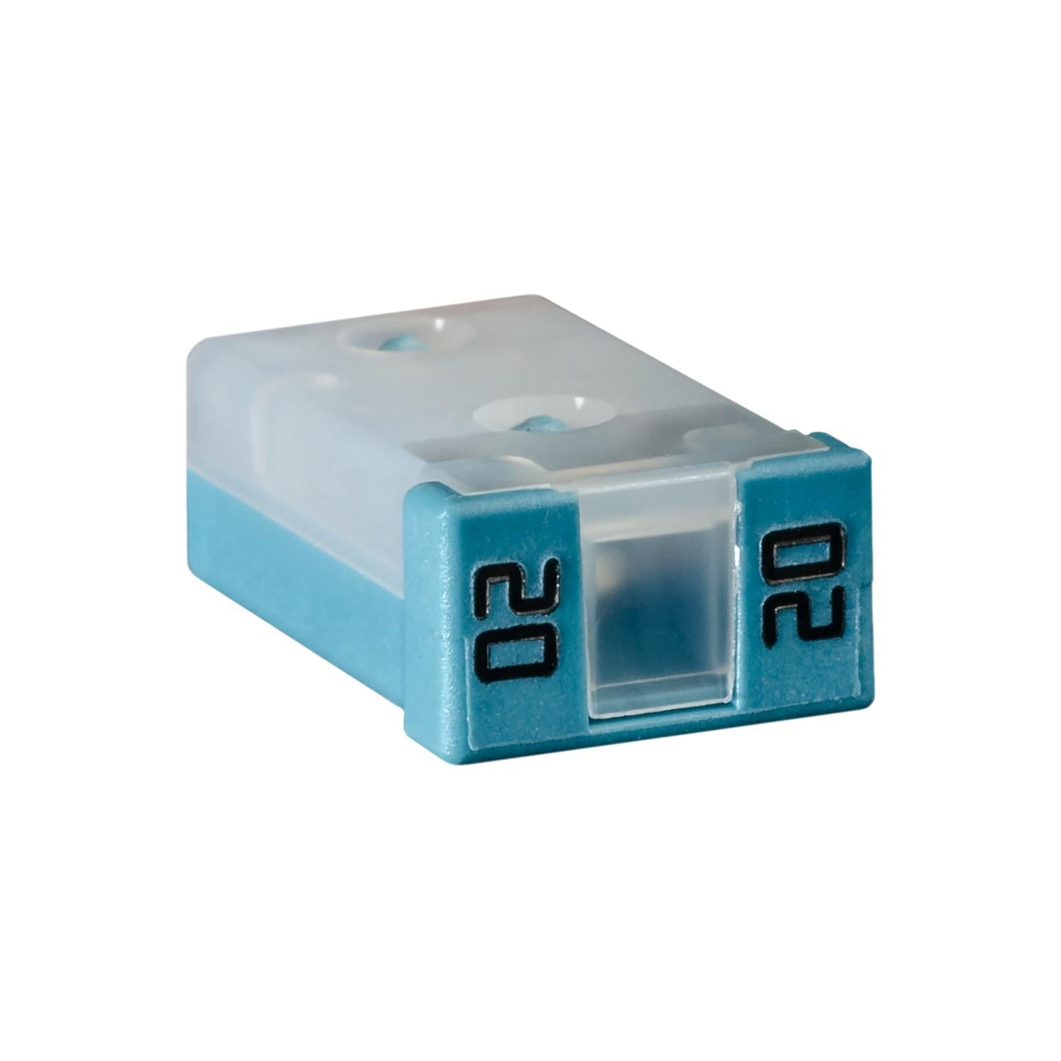 Auveco Item 22805 MCASE Unslotted 20 Amp Fuse. Quantity 3