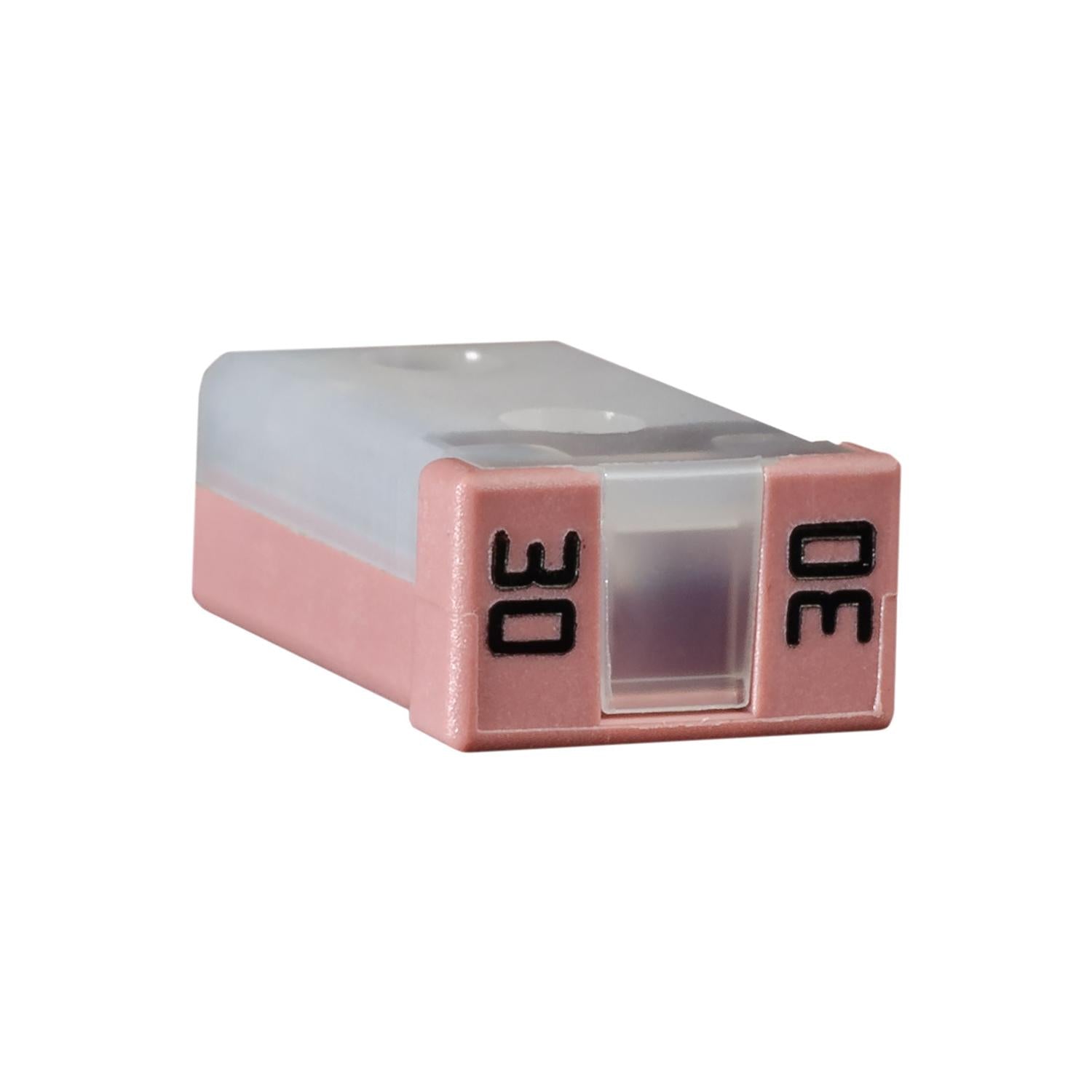 Auveco Item 22807 MCASE Unslotted 30 Amp Fuse. Quantity 3