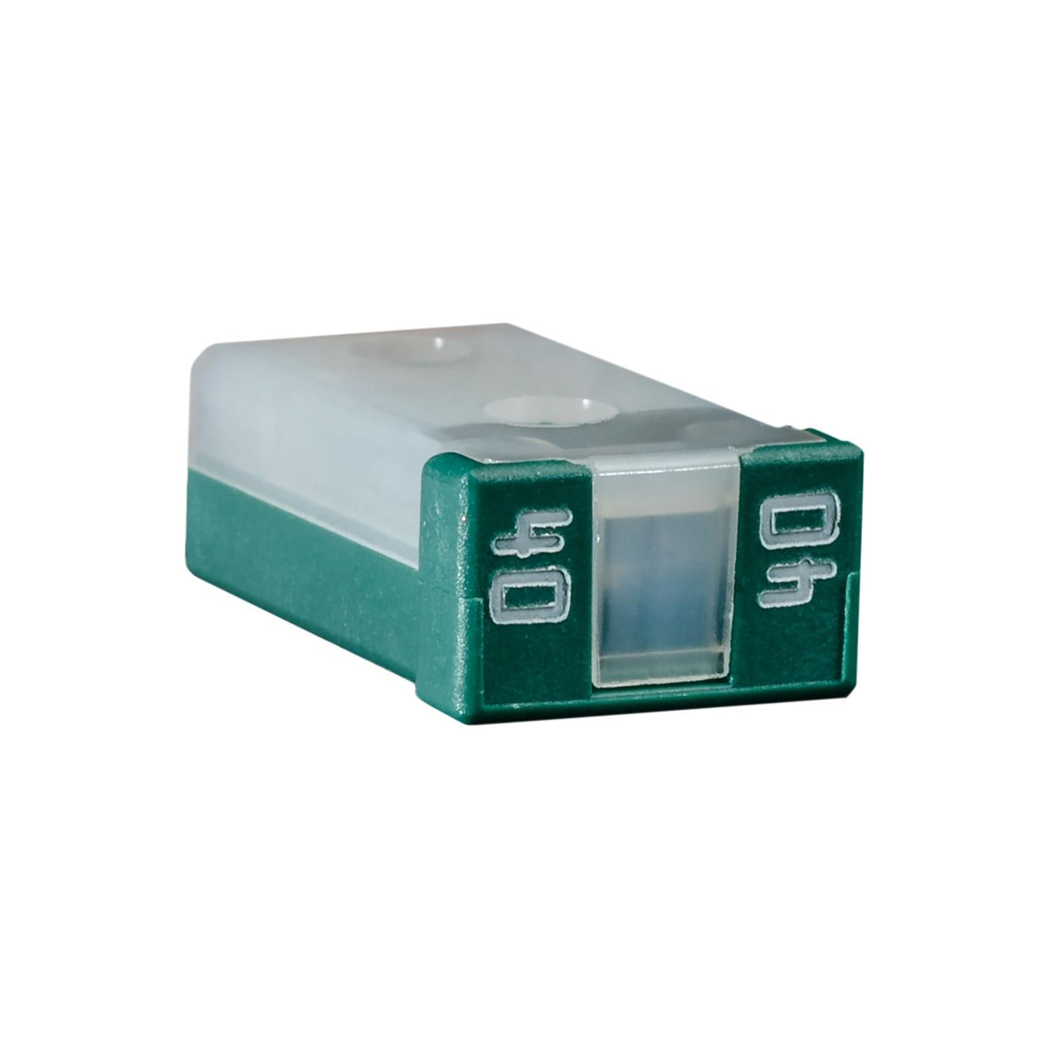 Auveco Item 22808 MCASE Unslotted 40 Amp Fuse. Quantity 3