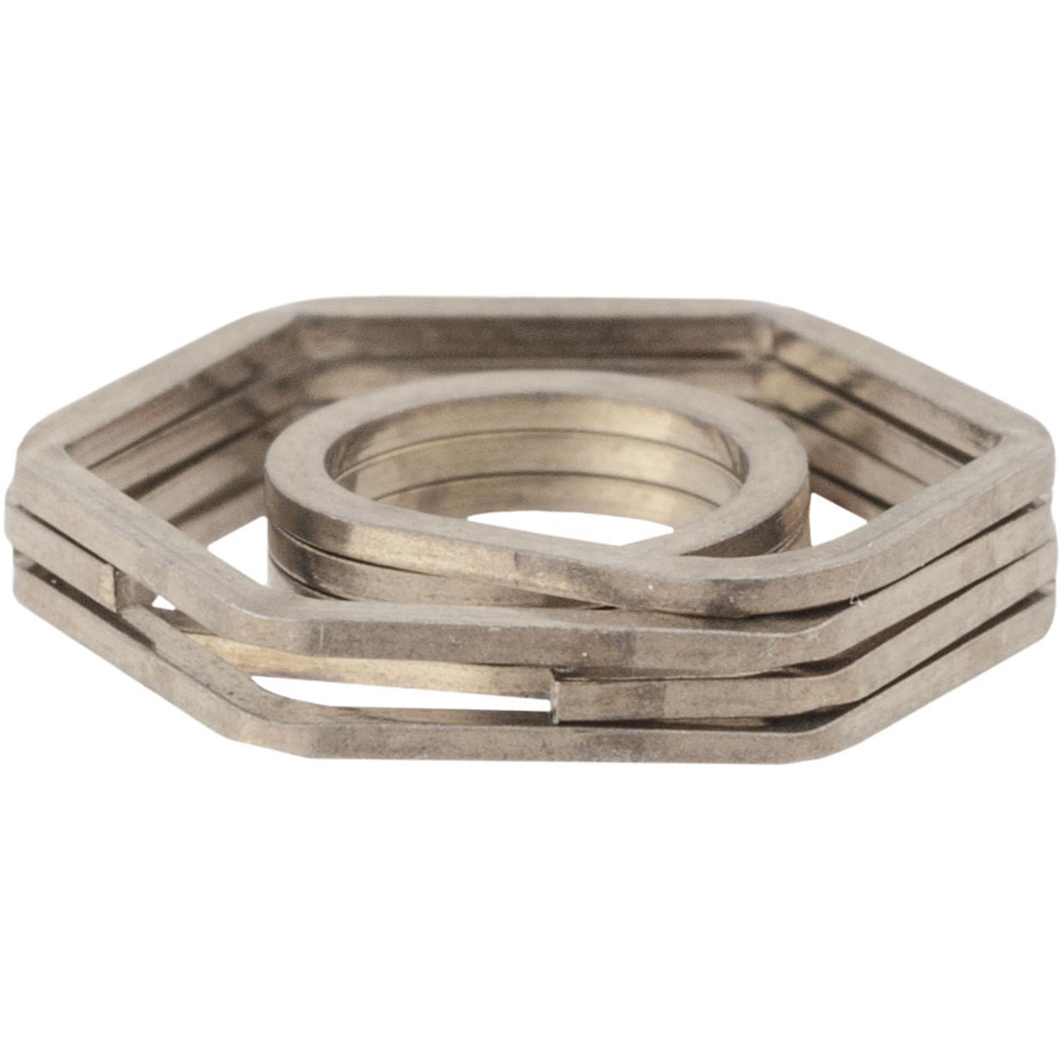 Auveco Item 22866 1/4"-20 Anti-Vibration Lock Nut. Quantity 10