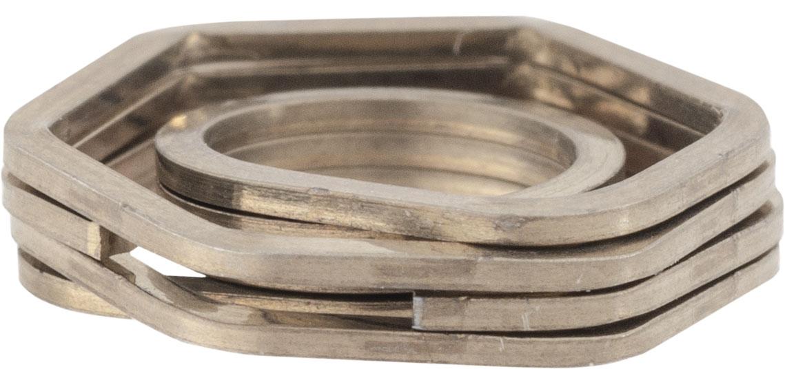 Auveco # 22867 5/16"-18 Anti-Vibration Lock Nut. Qty 10.