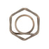 Auveco # 22868 3/8"-16 Anti-Vibration Lock Nut. Qty 10.