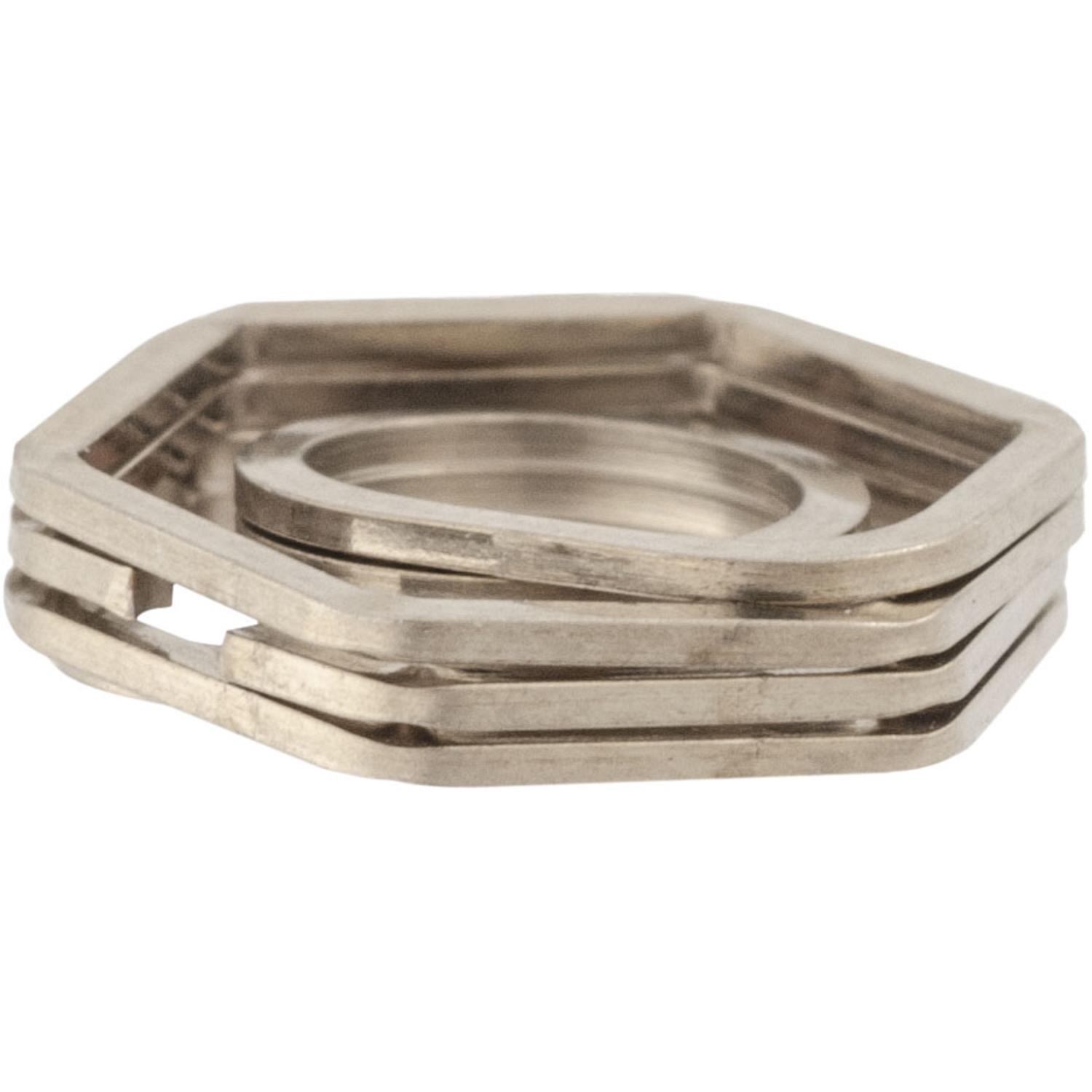 Auveco Item 22870 M6-1.0 Anti-Vibration Lock Nut. Quantity 10