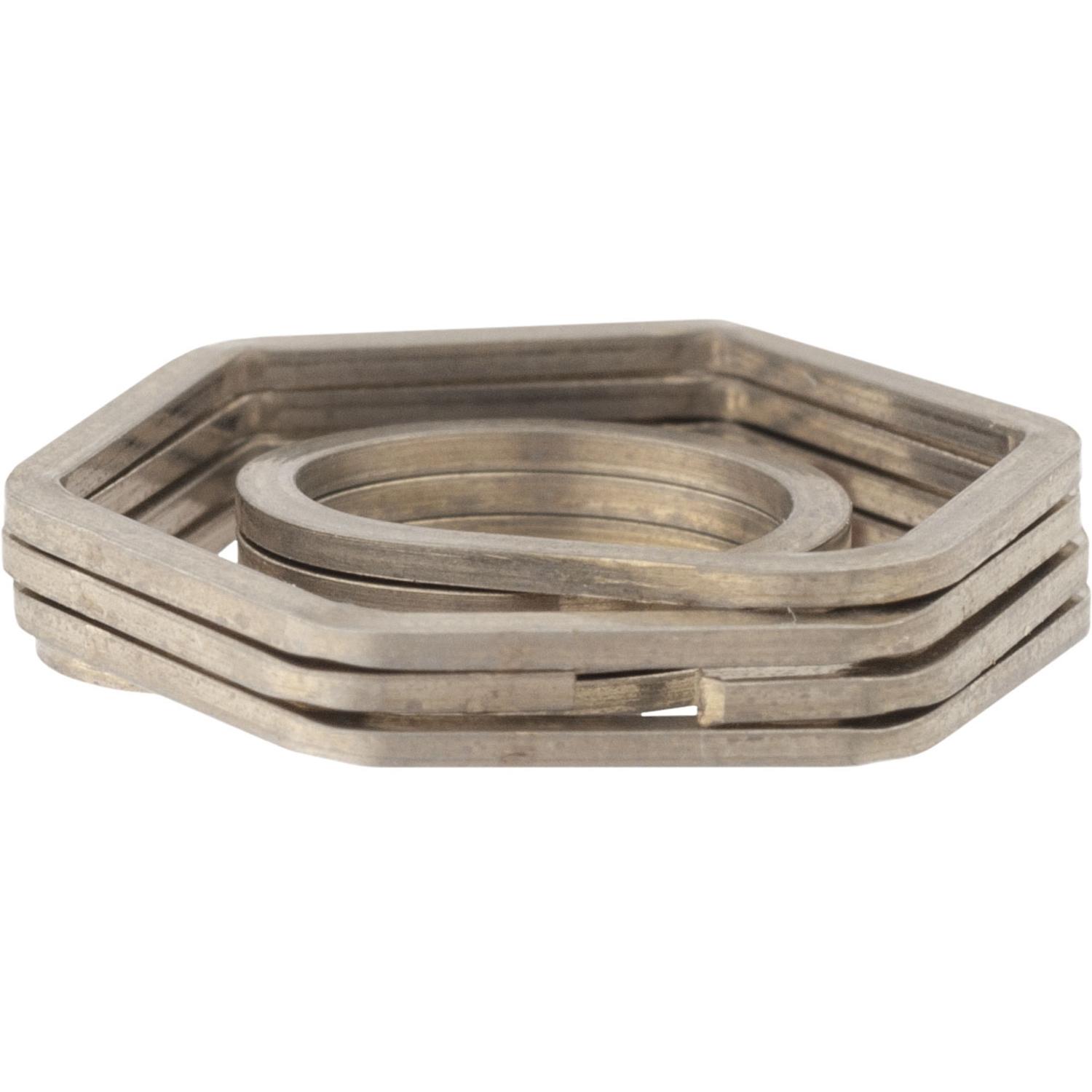 Auveco Item 22872 M10-1.5 Anti-Vibration Lock Nut. Quantity 10