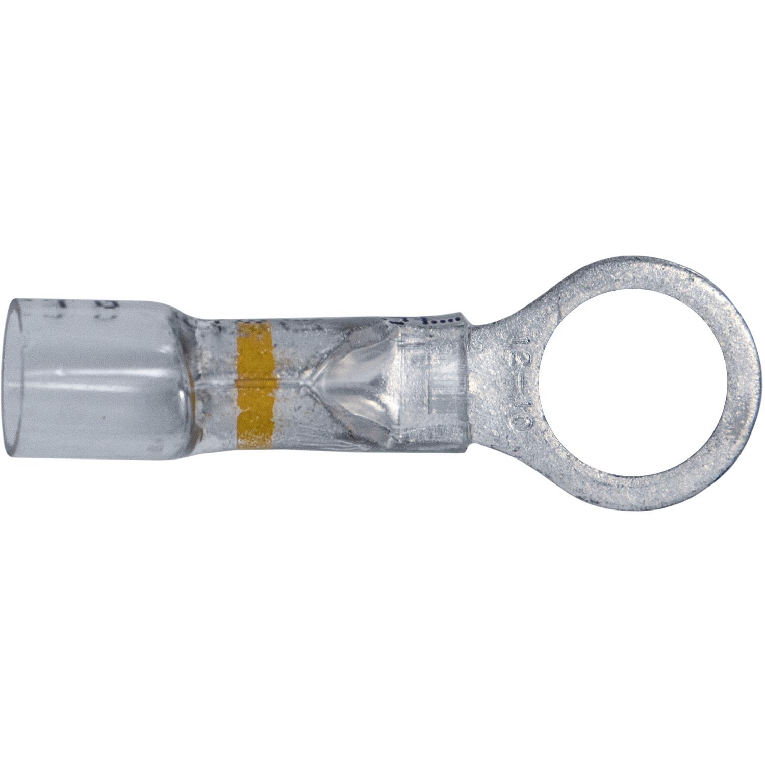 Auveco # 22957 Crystal Clear Seal Ring - 12-10 Awg 3/8" Stud. Qty 15.