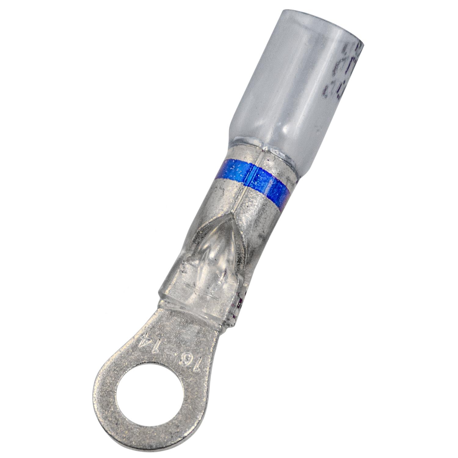 Auveco Item 22959 Crystal Clear Seal Ring - 16-14 Awg #10 Stud. Quantity 15