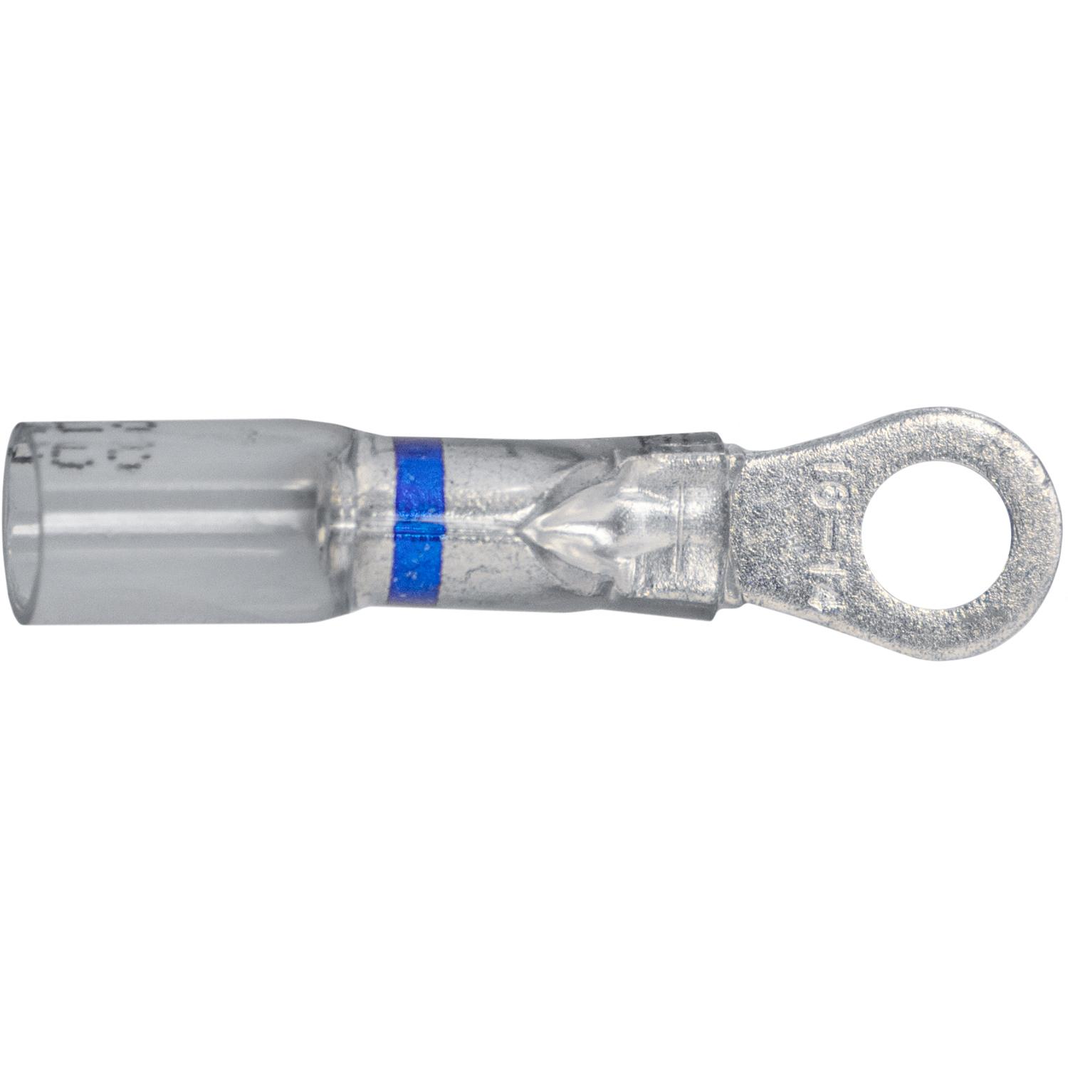 Auveco Item 22959 Crystal Clear Seal Ring - 16-14 Awg #10 Stud. Quantity 15