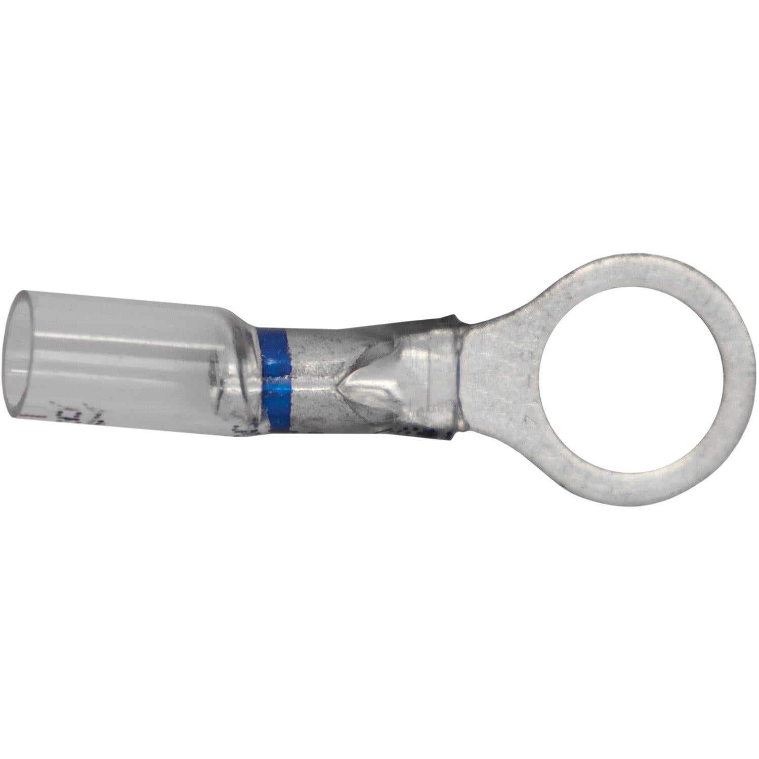 Auveco Item 22961 Crystal Clear Seal Ring - 16-14 Awg 3/8" Stud. Quantity 15