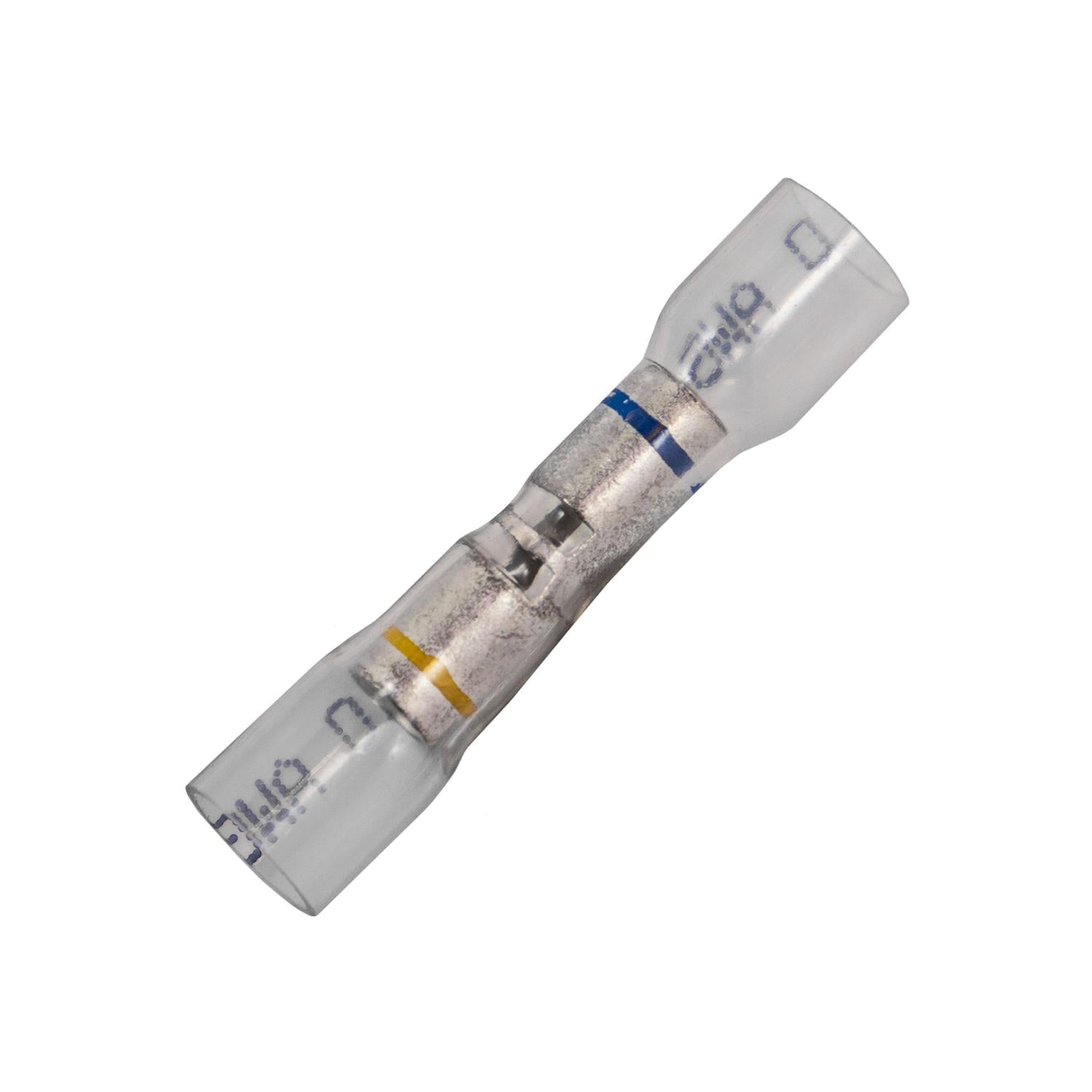 Auveco Item 22968 Crystal Clear Seal Stepdown Butt Connector - 16-14 Awg To 12-10 Awg. Quantity 15