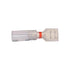 Auveco Item 22973 Crystal Clear Seal Fully-Insulated Female - 22-18 Awg .250", Banded Red. Quantity 15
