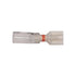 Auveco Item 22973 Crystal Clear Seal Fully-Insulated Female - 22-18 Awg .250", Banded Red. Quantity 15