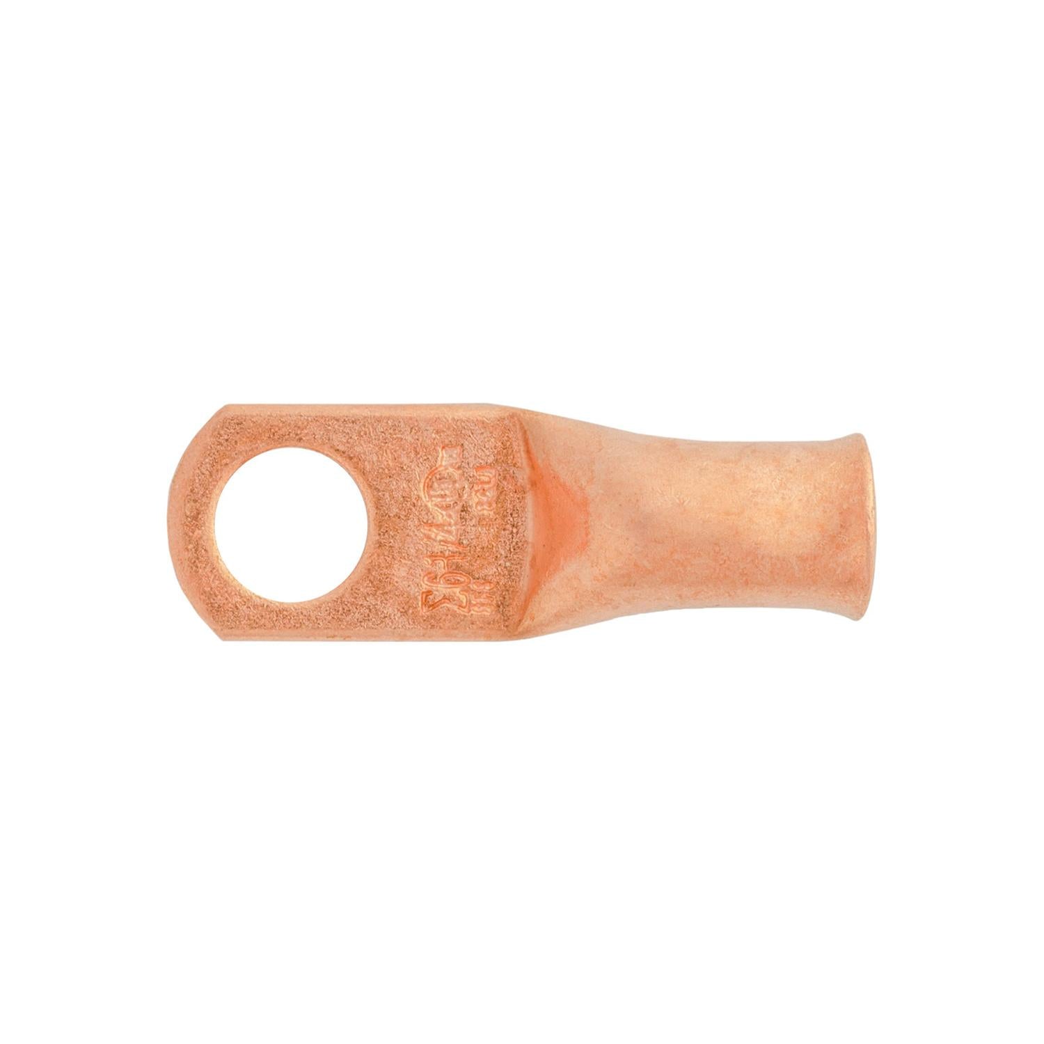 Copper Battery Cable Lugs. 6 Gauge. 1/4"ï¿½ Stud Size. Auveco No. 22979 Qty. 10
