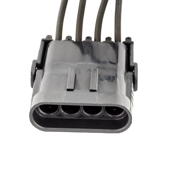 Auveco Item 23125 Weather Pack In-Line 4-Way Shroud Harness Connector. Quantity 1