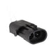 Auveco Item 23147 Weather Pack In-Line 2-Way Shroud Harness Connector. Quantity 1