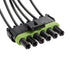 Auveco Item 23189 Weather Pack In-Line 6-Way Tower Harness Connector. Quantity 1