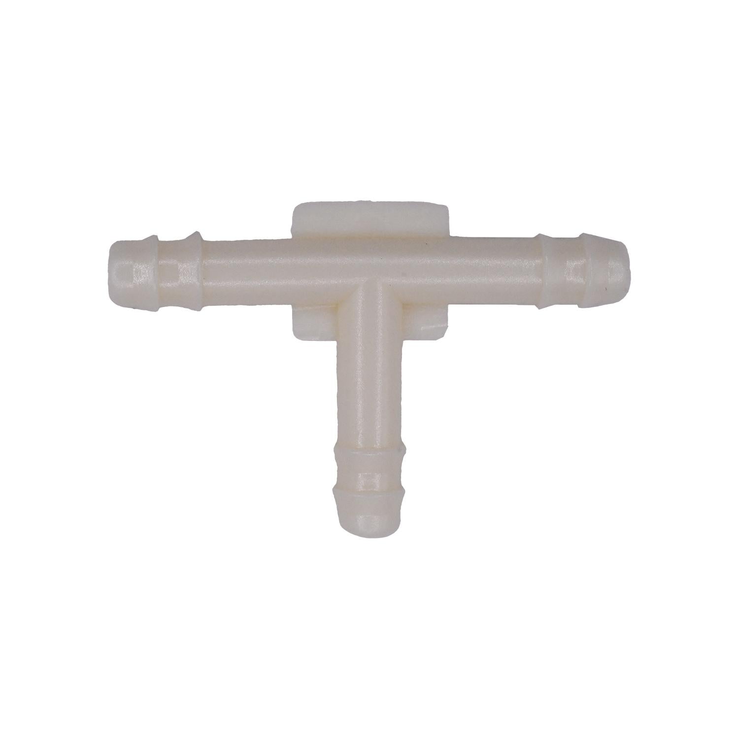Auveco # 23299 Nylon Tee Connector 3/16" X 3/16" X 3/16". Qty 25.