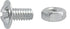 Auveco Item 23502 Slotted Round Washer Head License Plate Screw W/Hex Nut 1/4-20 X 1/2. Quantity 100