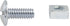 Auveco Item 23505 Slotted Truss Head License Plate Screw W/Square Nut 1/4-20 X 9/16. Quantity 100