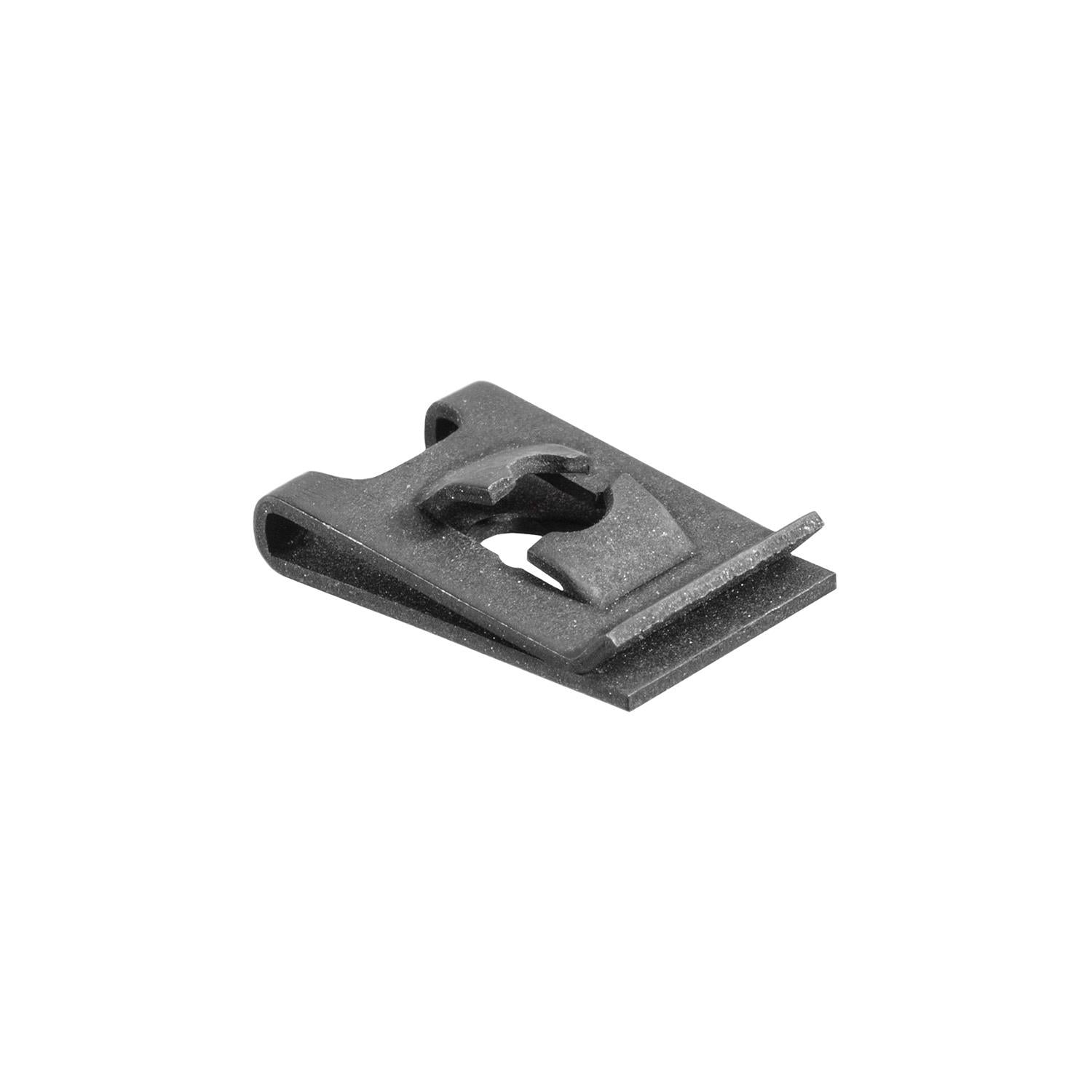 Auveco Item 23527 Spring Type U-Nut Screw #8 Range 0.045-0.062 - Black. Quantity 50