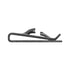 Auveco Item 23528 Spring Type U-Nut Screw #8 Range 0.045-0.062 - Black. Quantity 100