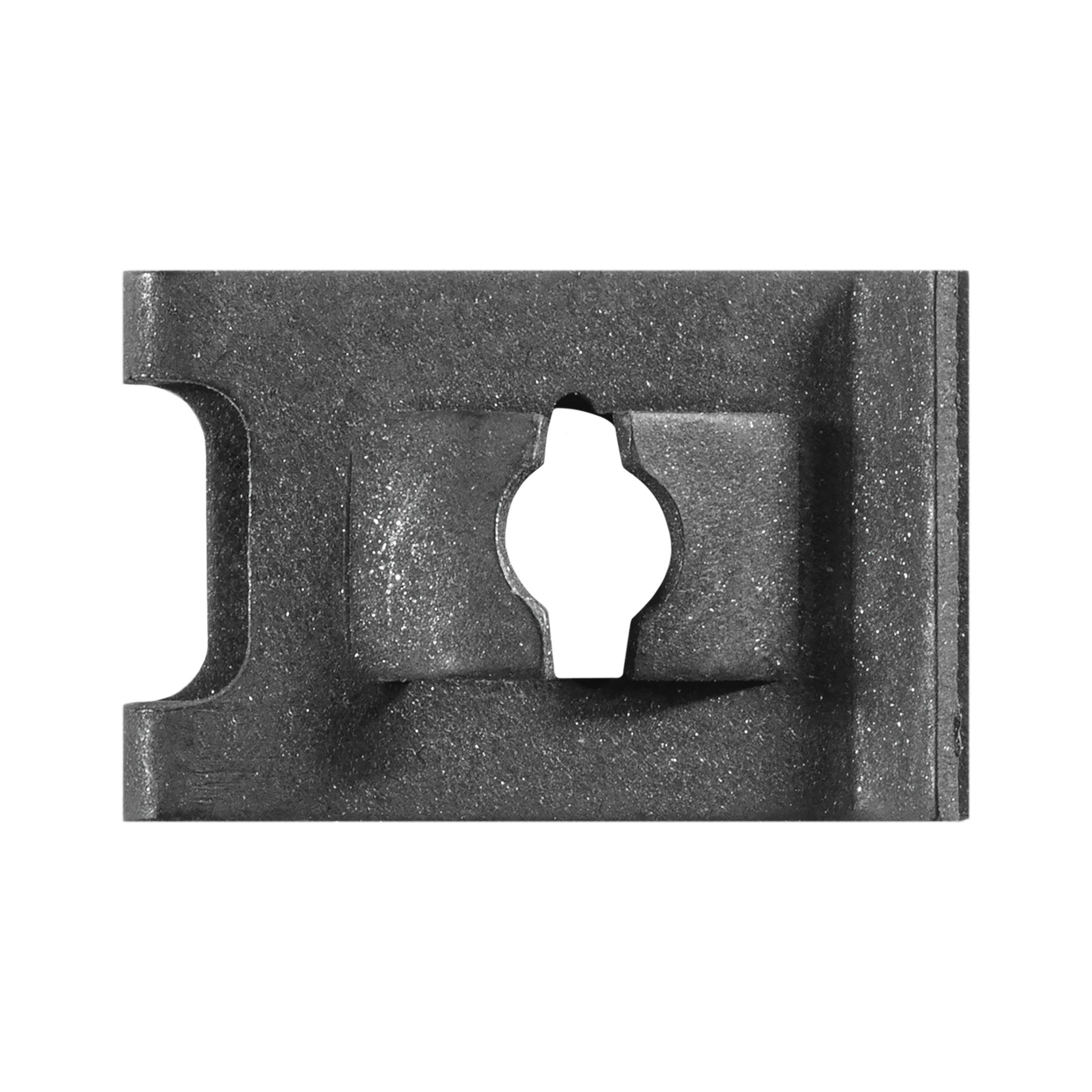 Auveco Item 23528 Spring Type U-Nut Screw #8 Range 0.045-0.062 - Black. Quantity 100